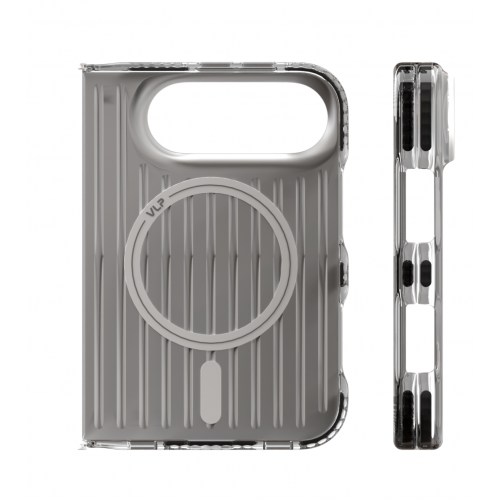 Чехол защитный Pulse Case с MagSafe для iPhone Duo, серебристый